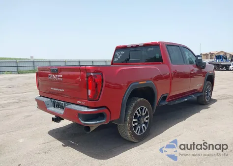 2021 GMC Sierra 3500Hd 4Wd Standard Bed At4 из США, поврежденный, VIN 1GT49VEY0MF143083